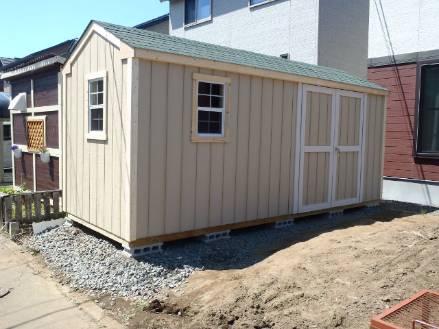 ブラッドフォードの施工風景