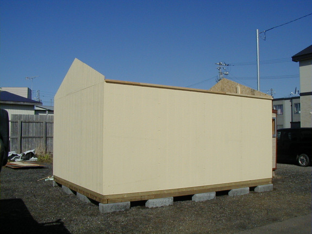 コロンビアの施工風景