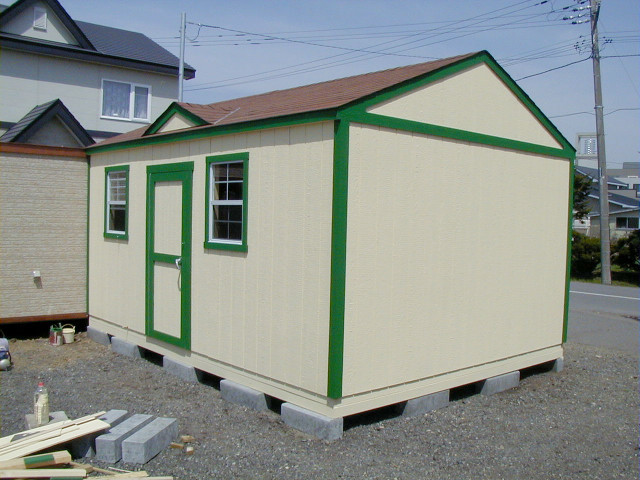 コロンビアの施工風景