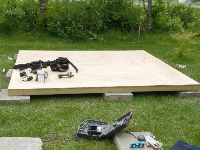 マジェスティの施工風景