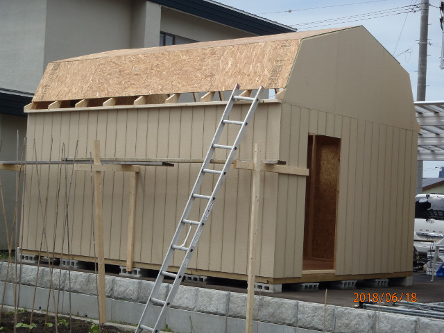 セコイアの施工風景