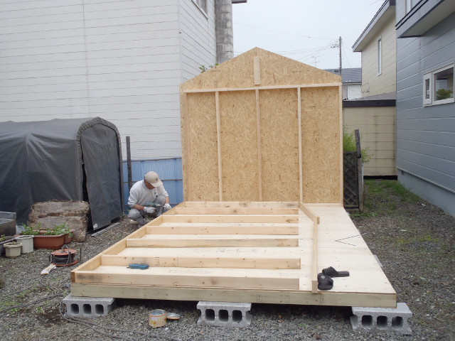 サマーセットの施工風景